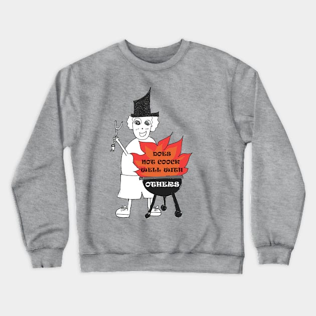 barbecue Crewneck Sweatshirt by loulousworld